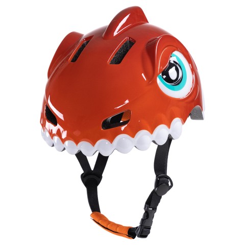 
Vaikiškas dviračio šalmas 52-56 cm - raudonas dinozauras
