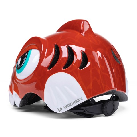 
Vaikiškas dviračio šalmas 52-56 cm - raudonas dinozauras
