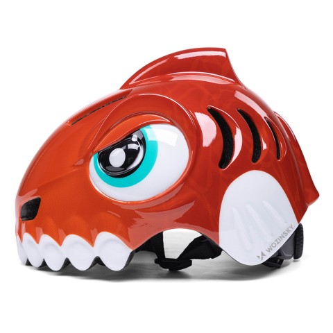 
Vaikiškas dviračio šalmas 52-56 cm - raudonas dinozauras
