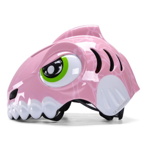 
Vaikiškas dviračio šalmas 52-56 cm - rožinis dinozauras
