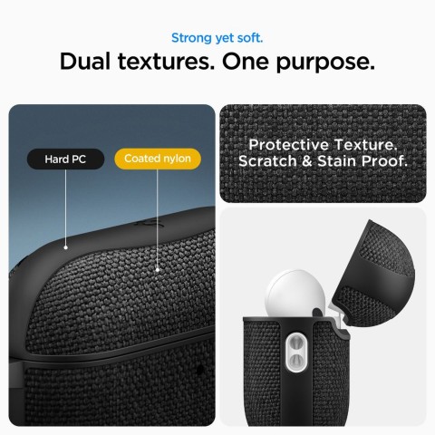 
„AirPods Pro 3 Urban Fit“ dėklas – juodas
