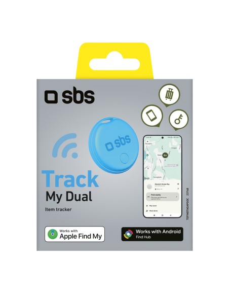 
„Track My Dual Backpack“ universalus raktų ieškiklis – mėlynas
