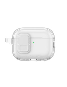 
„AirPods Pro 3“ minimalaus dydžio dėklas – permatomas
