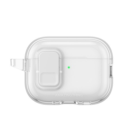 
„AirPods Pro 3“ minimalaus dydžio dėklas – permatomas

