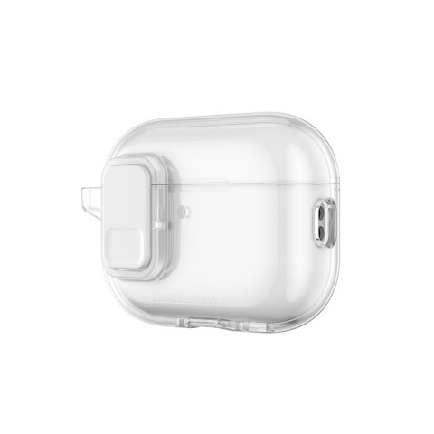 
„AirPods Pro 3“ minimalaus dydžio dėklas – permatomas
