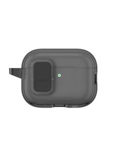 
„AirPods Pro 3“ minimalaus dizaino dėklas – juodas
