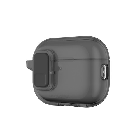 
„AirPods Pro 3“ minimalaus dizaino dėklas – juodas
