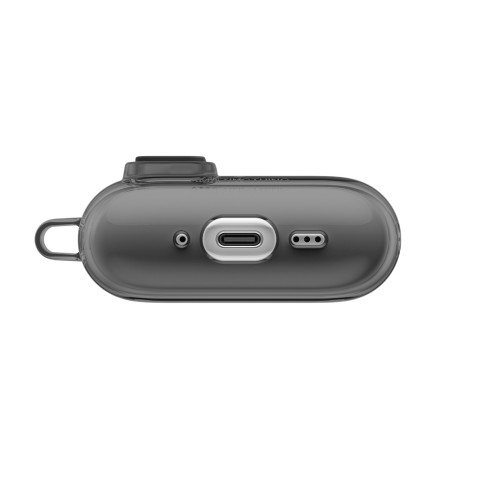 
„AirPods Pro 3“ minimalaus dizaino dėklas – juodas

