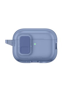 
„AirPods Pro 3“ minimalaus dizaino dėklas – mėlynas
