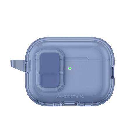 
„AirPods Pro 3“ minimalaus dizaino dėklas – mėlynas

