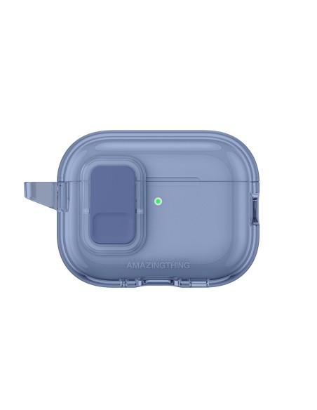 
„AirPods Pro 3“ minimalaus dizaino dėklas – mėlynas
