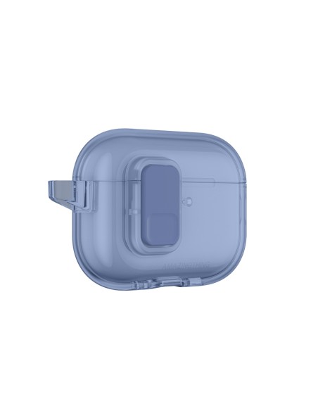 
„AirPods Pro 3“ minimalaus dizaino dėklas – mėlynas
