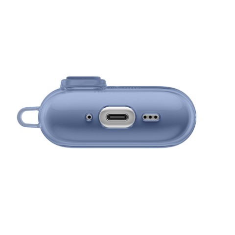 
„AirPods Pro 3“ minimalaus dizaino dėklas – mėlynas
