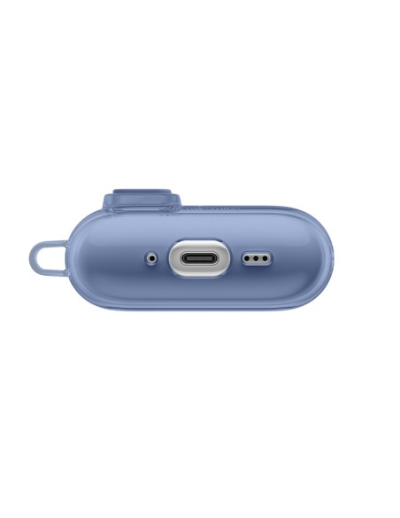 
„AirPods Pro 3“ minimalaus dizaino dėklas – mėlynas
