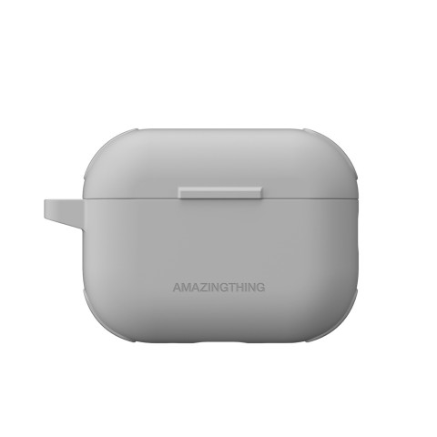 
„AirPods Pro 3 Omni“ dėklas titano spalvos – baltas
