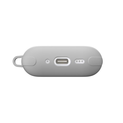
„AirPods Pro 3 Omni“ dėklas titano spalvos – baltas
