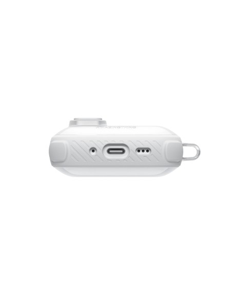 
„AirPods Pro 3 Titan Pro Mag“ dėklas – skaidrus, baltas

