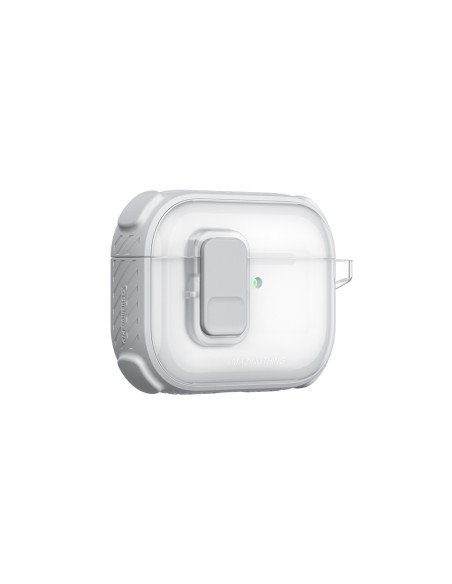 
„AirPods Pro 3 Titan Pro Mag“ dėklas – skaidrus, baltas
