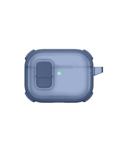 
„AirPods Pro 3 Titan Pro Mag“ dėklas – skaidrus, mėlynas
