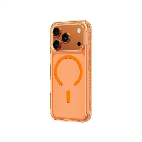 
„iPhone 17 Pro Titan Pro MagSafe“ dėklas – oranžinis

