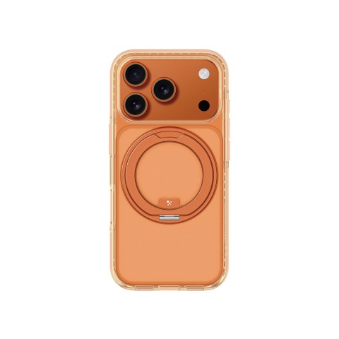 
„iPhone 17 Pro Titan Pro Spin MagSafe“ dėklas – oranžinis
