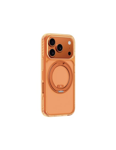 
„iPhone 17 Pro Titan Pro Spin MagSafe“ dėklas – oranžinis
