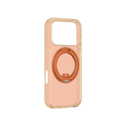 
„iPhone 17 Pro Titan Pro Spin MagSafe“ dėklas – oranžinis
