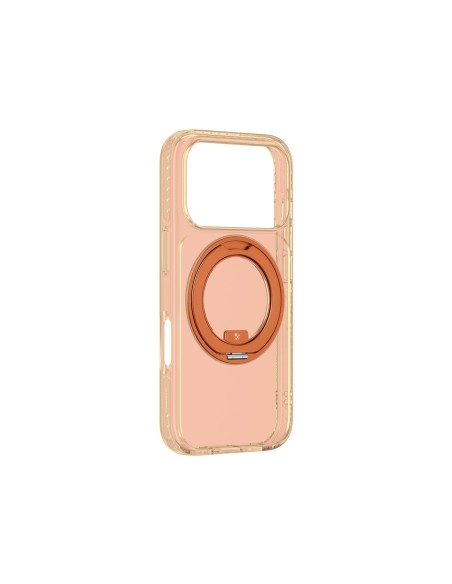 
„iPhone 17 Pro Titan Pro Spin MagSafe“ dėklas – oranžinis

