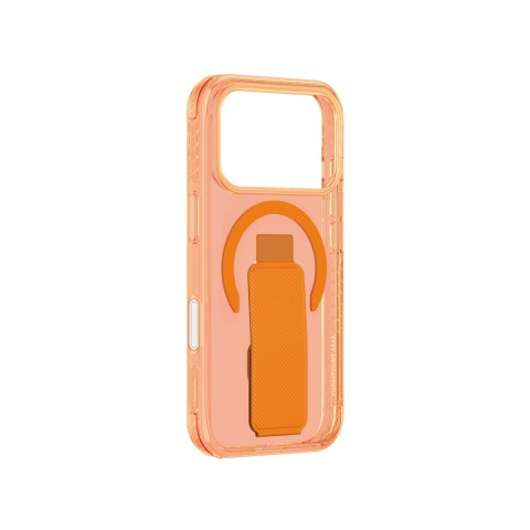 
„iPhone 17 Pro Titan Pro“ laikiklio „MagSafe“ apsauginis dėklas – oranžinis
