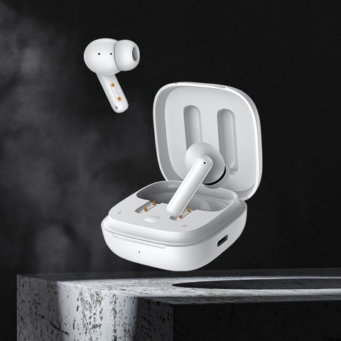 
T13 ANC IPX5 belaidės „Bluetooth“ ausinės – baltos
