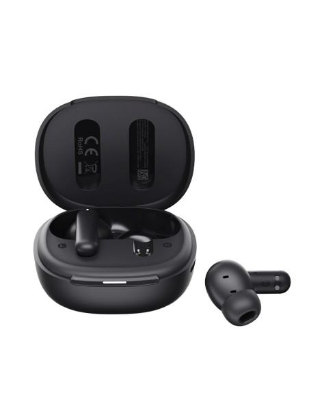 
„MeloBuds N30 ANC Bluetooth IPX4“ belaidės į ausis įdedamos ausinės – juodos
