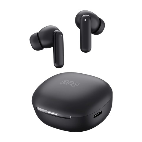
„MeloBuds N30 ANC Bluetooth IPX4“ belaidės į ausis įdedamos ausinės – juodos
