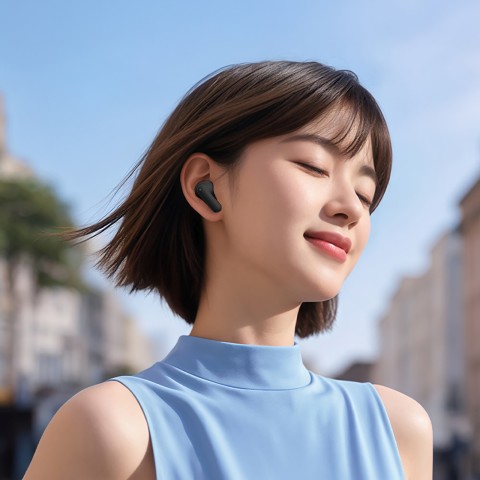 
„MeloBuds N30 ANC Bluetooth IPX4“ belaidės į ausis įdedamos ausinės – juodos
