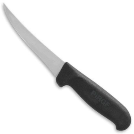 Mėsininko peilis mėsai iškaulinėti ir pjaustyti, lenktas, ilgis 120 mm Mėsininko peilis mėsai iškaulinėti ir pjaustyti, lenktas, ilgis 120 mm