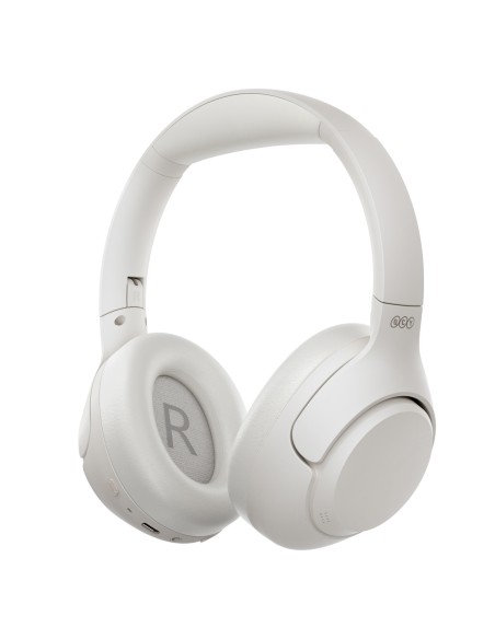 
H3 ANC belaidės „Bluetooth“ didelės raiškos garso ausinės – baltos
