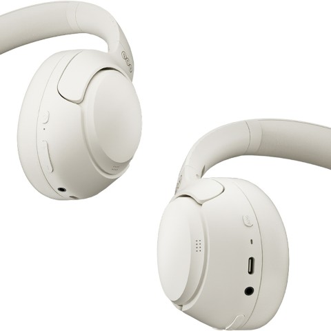 
H3 ANC belaidės „Bluetooth“ didelės raiškos garso ausinės – baltos
