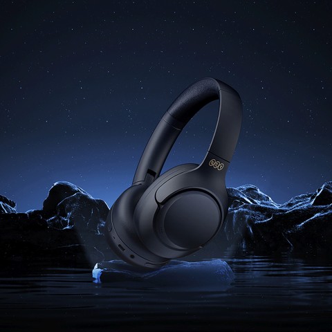 
H3 ANC belaidės „Bluetooth“ didelės raiškos garso ausinės – mėlynos
