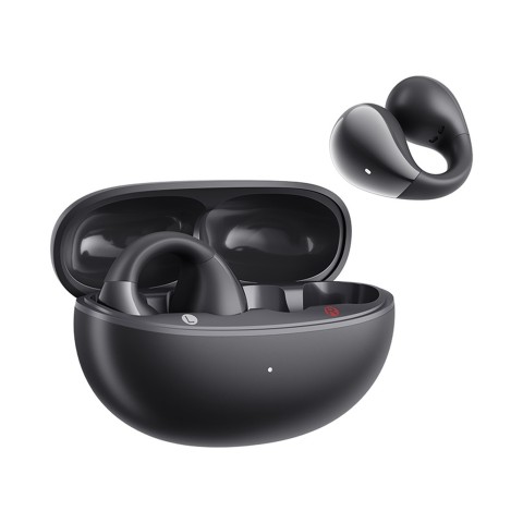 
„Crossky C30 OWS IPX4“ belaidės „Bluetooth“ ausinės su segtuku – juodos
