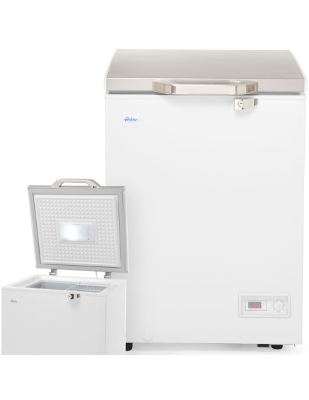 Energiją taupantis krūtinės šaldiklis 105 W 93 l - Hendi 235904