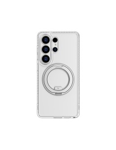 
„Samsung S26 Ultra Titan Pro MagSpin“ smūgiams atsparus „MagSafe“ dėklas – skaidrus
