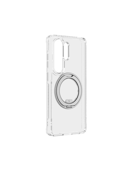 
„Samsung S26 Ultra Titan Pro MagSpin“ smūgiams atsparus „MagSafe“ dėklas – skaidrus
