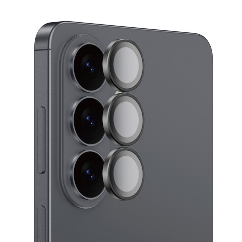 
Grūdintas stiklas „Samsung S26 Radix AR Lens Glass“ – juodas
