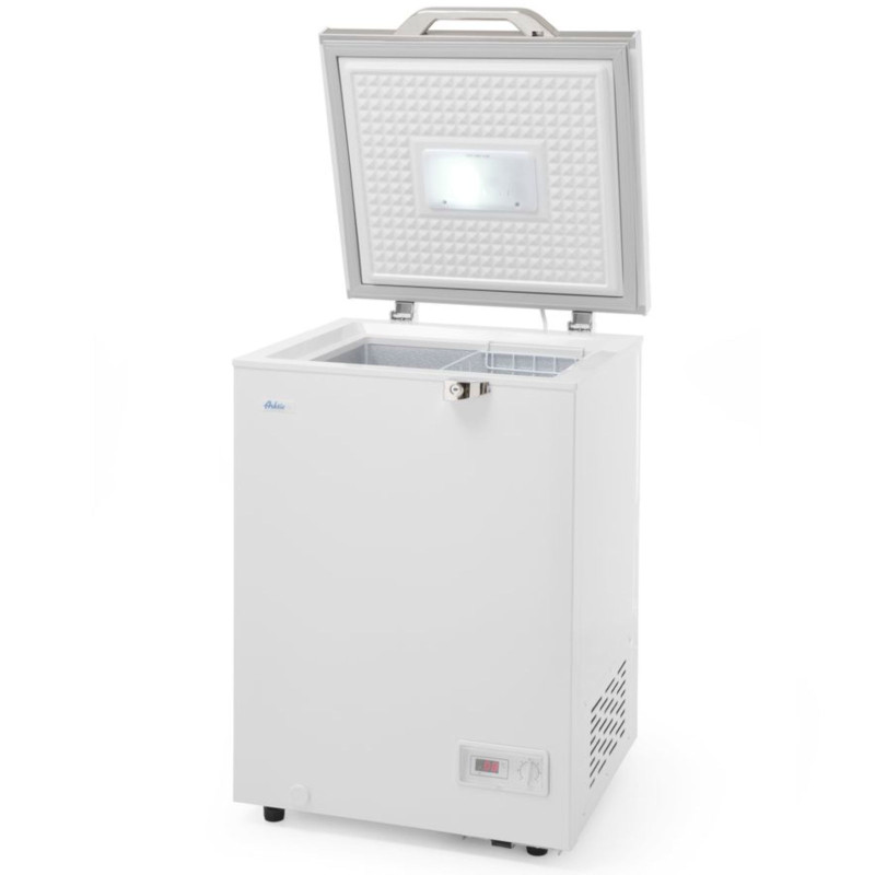 Energiją taupantis krūtinės šaldiklis 105 W 93 l - Hendi 235904