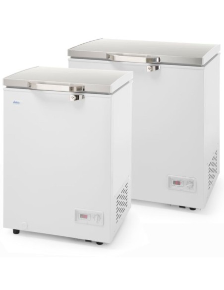 Energiją taupantis krūtinės šaldiklis 105 W 93 l - Hendi 235904