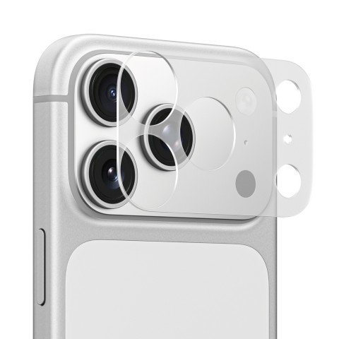 
„iPhone 17 Pro“ objektyvo modulio apsauga – skaidrus matinis
