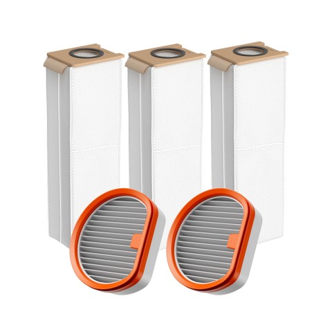 
UWANT V500 dulkių siurblio maišelis + HEPA11 filtras – 5 vnt. rinkinys
