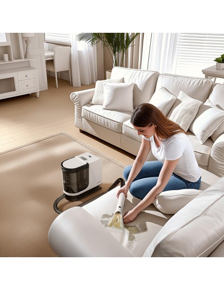 
UWANT Y200 600W kilimų ir apmušalų dulkių siurblys – baltas
