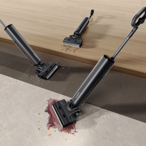
UWANT D600 šlapio/ sauso valymo vertikalus dulkių siurblys su šluostymo funkcija – juodas

