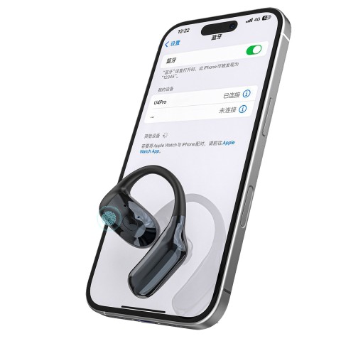 
„U4Pro Bluetooth“ universalios binauralinės ausinės – juodos

