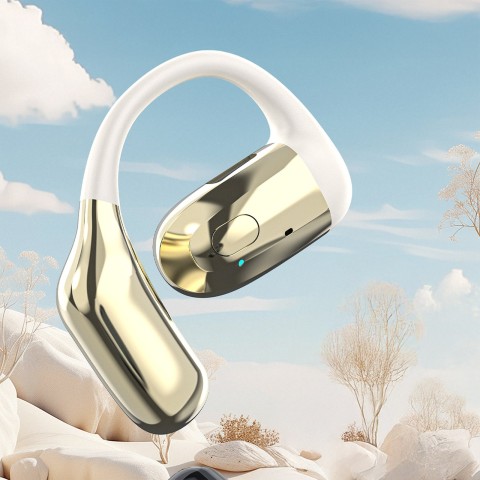 
„U4Pro Bluetooth“ universalios binauralinės ausinės – smėlio spalvos aukso spalvos

